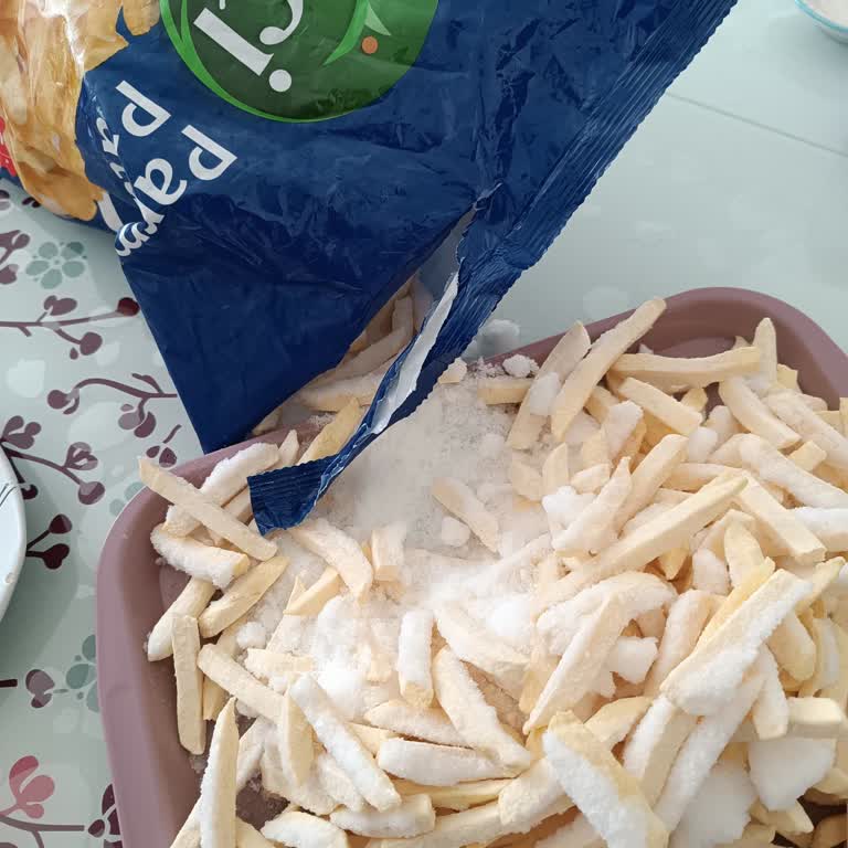 Şok Market Patates Ürününde Aşırı Buz Ve Açık Paket Şikayeti