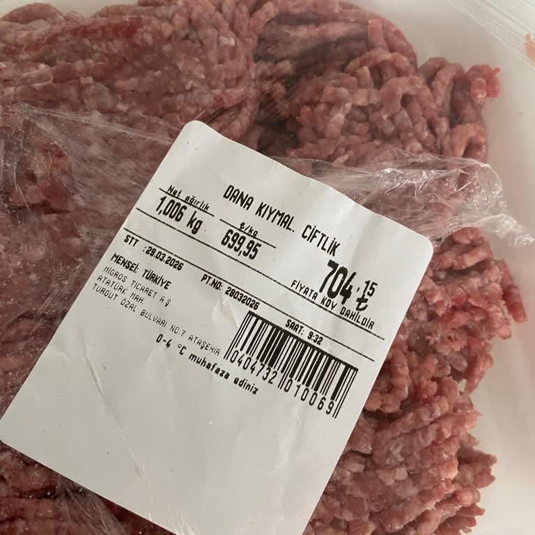Migros Online Siparişindeki Bozulmuş Kıyma İçin İade Talebi Ve Sağlık Riski