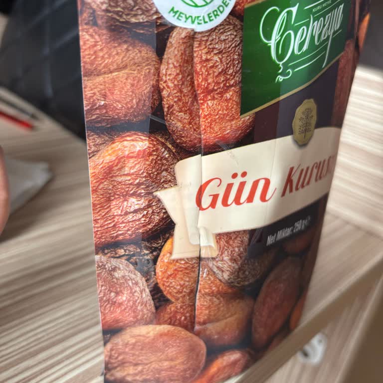 A101'de Çerezya Gün Kurusu Ambalajı Yırtık Ve Sert Kayısı Sorunu