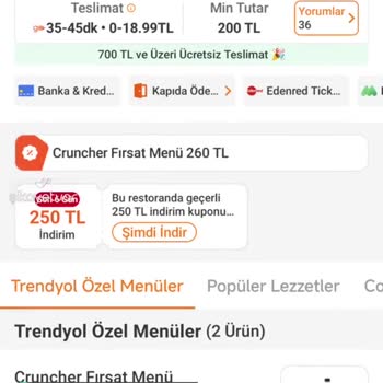 Trendyol Yemek GO Kupon Vaadi!