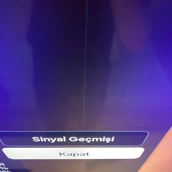 Alınan Televizyonda Kısa Sürede Siyah Ekran Ve Dikey Çizgi Arızası