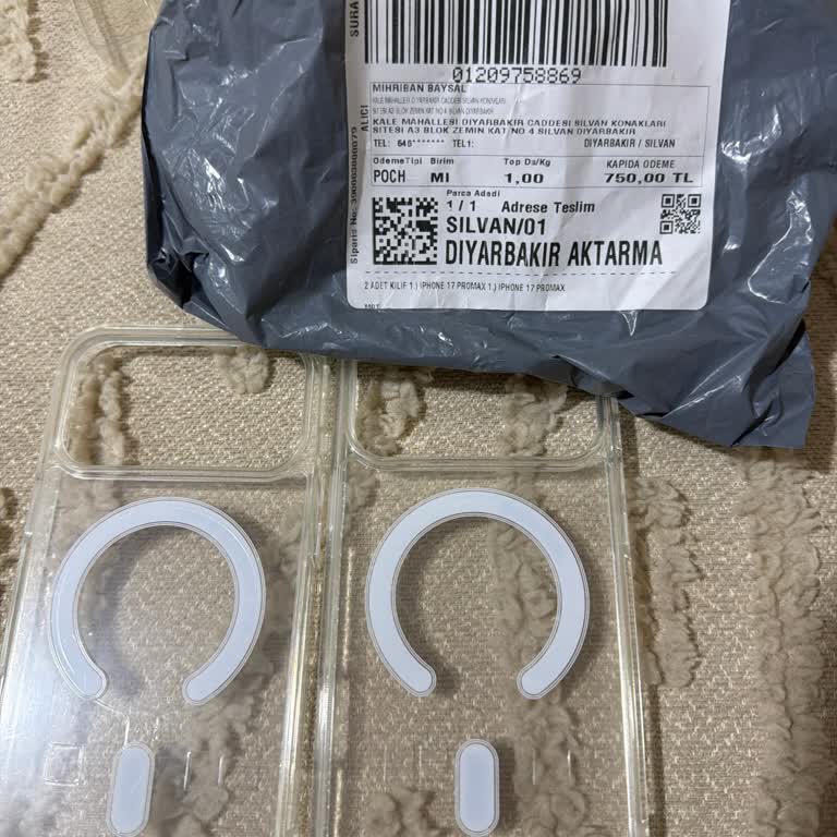 Sipariş Edilen İPhone 17 Pro Max Kılıfları Yerine Yanıltıcı Şeffaf Kılıflar Gönderildi