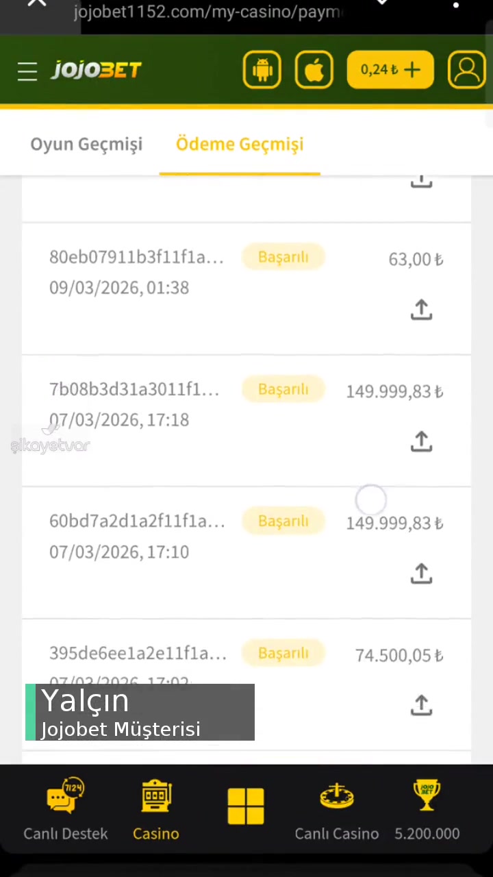 Jojobet Bonus Kıtlığı videonun kapak resmi