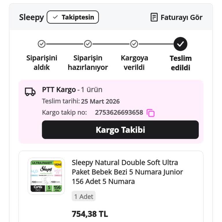 Sleepy Natural 5 Numaralı Bezlerde Sürekli Sızdırma Ve Ücret İadesi Talebi
