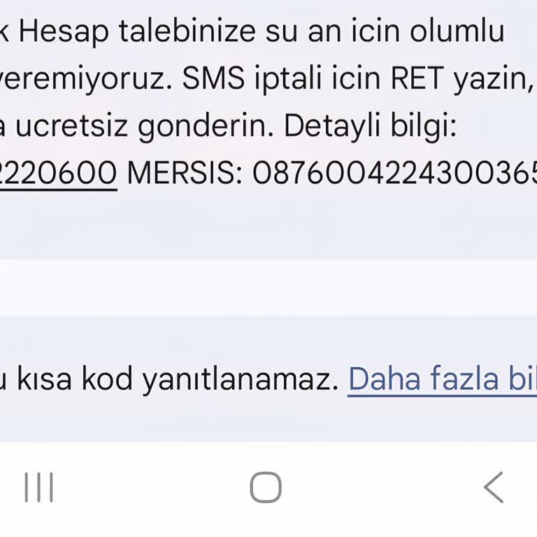 İNG Bank'ta 150 Bin TL Destek Hesap Limiti Reddi