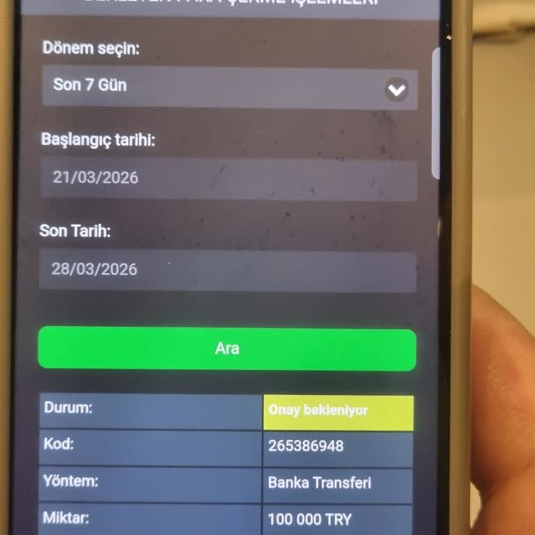 Kazandığım 100.500 TL’yi Çekemiyorum