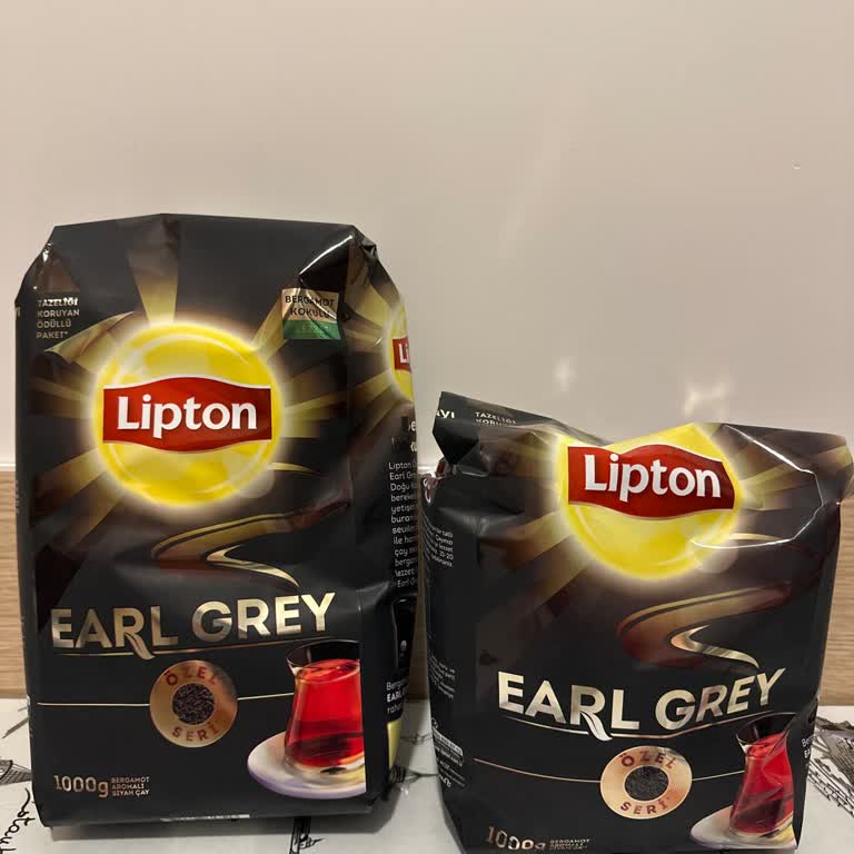Lipton Earl Grey Çayı Bergamot Aromasını Vermedi Ve Aşırı Acı