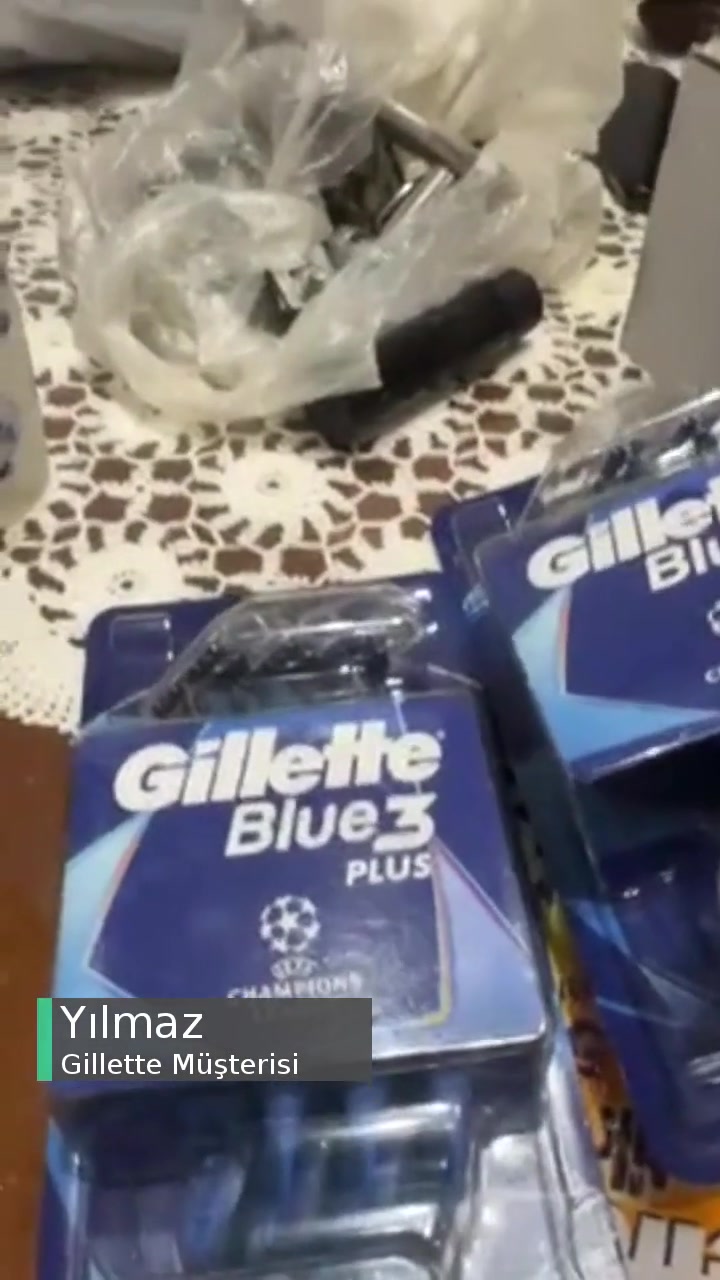 Gillette Jiletleriniz Bozuk! videonun kapak resmi