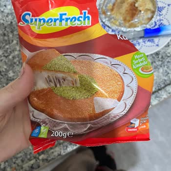 Süper Fresh Dondurulmuş Künefede Tırnak Bulunması