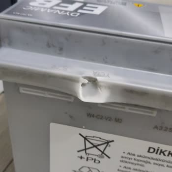 Hasarlı Akü Özensiz Paketleme Ve Satıcı İhmali