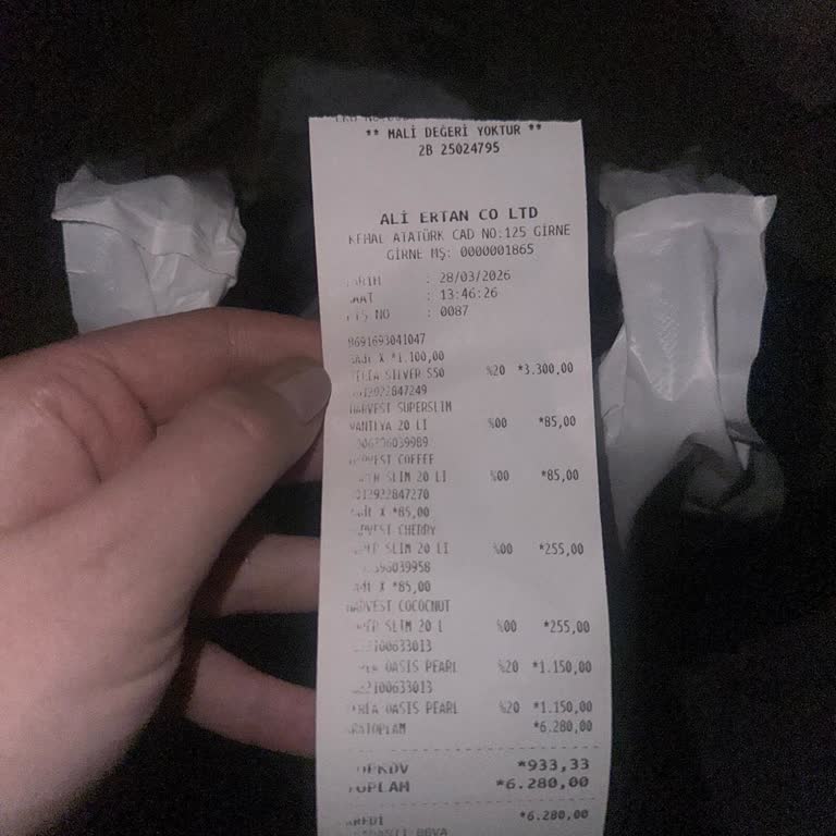 Ertan Market’te Fazla Ödeme Ve İade Talebi