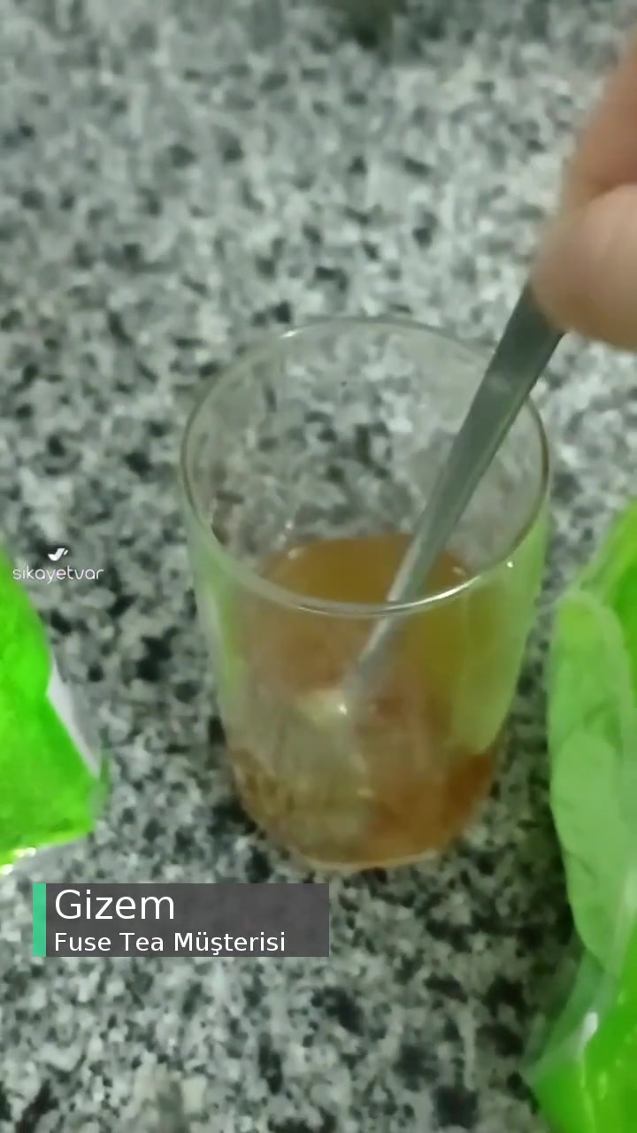 Fuse Tea İçinden Yabancı Madde Çıktı! videonun kapak resmi