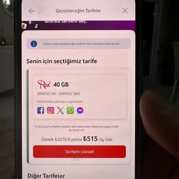 Vodafone Aynı Tarifede Çift Fiyat Teklifi, Adil Fiyatlandırma Talebi