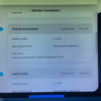 Kredi Kartım Teslim Edilmedi, Sahte Dağıtım Bildirimi