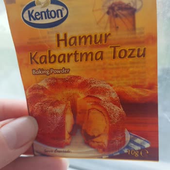 Kenton Boş Hamur Kabartma Tozu Paketi Ürün Güvenliğinde Ciddi Sorun