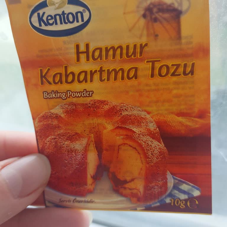 Kenton Boş Hamur Kabartma Tozu Paketi Ürün Güvenliğinde Ciddi Sorun