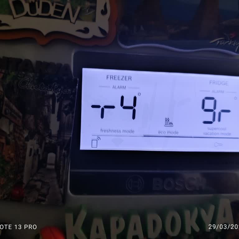 Bosch Buzdolabının Ekranı Sürekli Yanıp Sönüyor