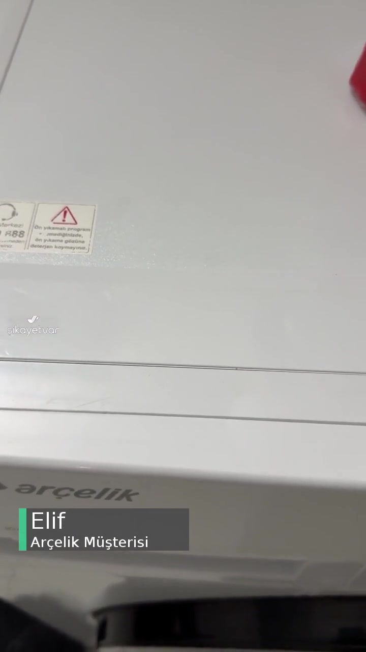 Arçelik Çamaşır Makinemden Tak Tak Ses Geliyor! videonun kapak resmi