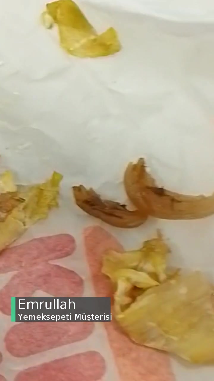 Yemeksepeti Hamburger İçinden Çıkan Marul Olarak Adlandırılan Şey! videonun kapak resmi