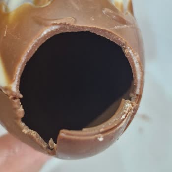 Oyuncaksız Sürpriz Yumurta İçinde Boş Çikolata Hayal Kırıklığı