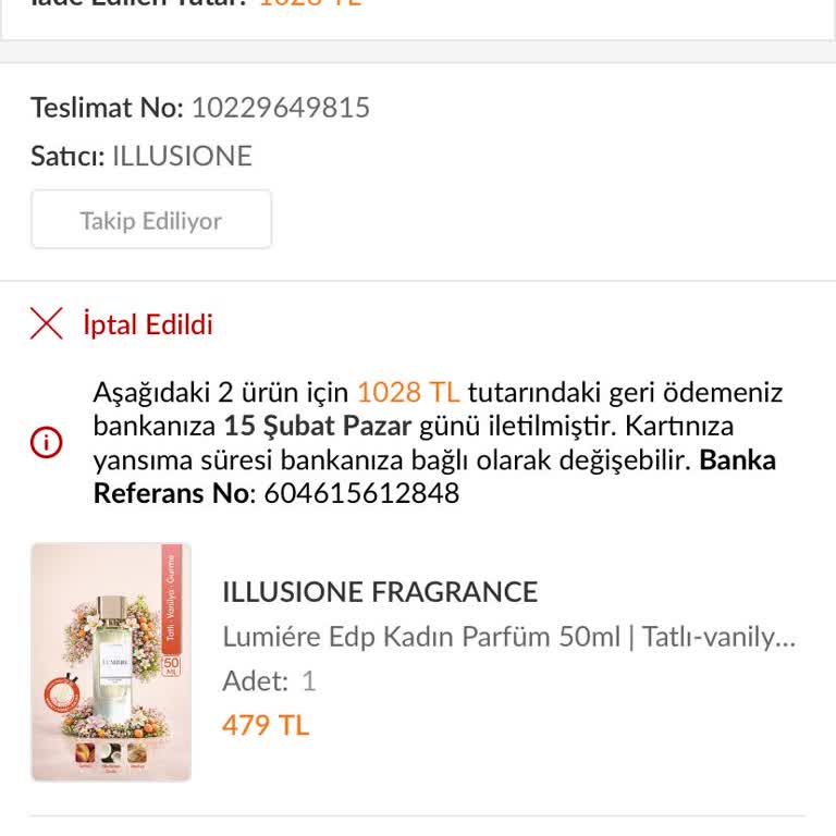 Ziraat Bankası İade Edildiği Söylenen 1.028 TL’nin Hesabıma Geçmemesi
