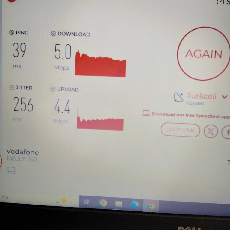 Vodafone 100 Mbps Hız Sözleşmesine Uymayan Sürekli İnternet Ve Çözüm Talebi