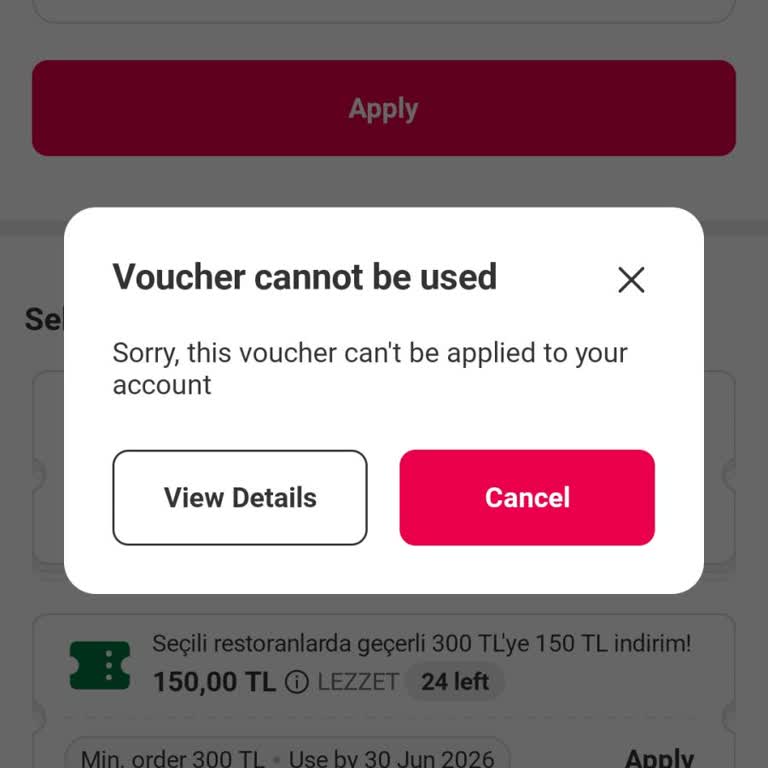 Yemeksepeti Hatalı Sisteminden Öğrenci İndirimi Engelleniyor