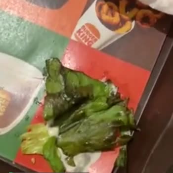 Burger King Hijyen Kurallarına Uyulmamış