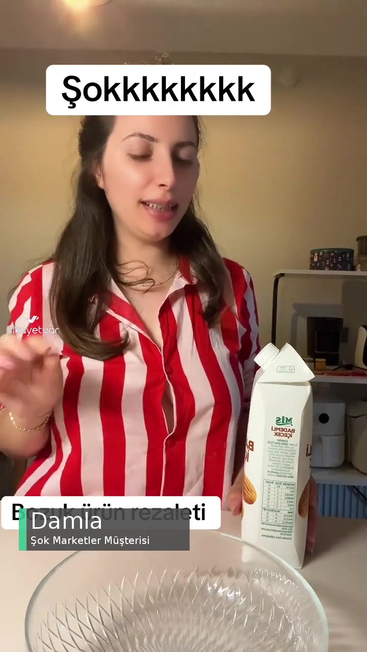 Şok Marketler Badem Sütü Bozuk videonun kapak resmi