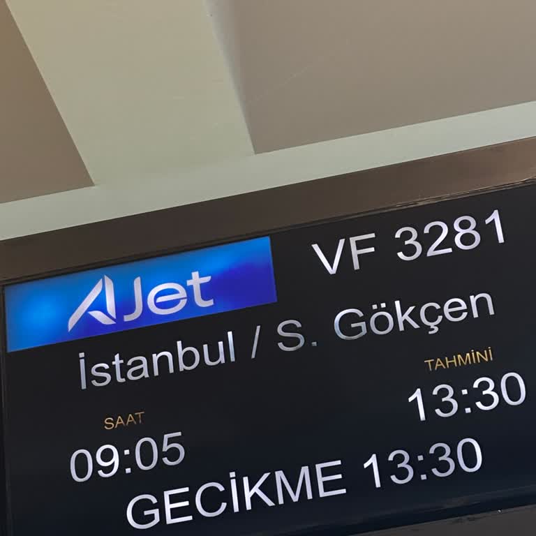 Saatlerce Ertelenen Uçuş, İptal Ve İade Sorunları Nedeniyle Mağduriyetim