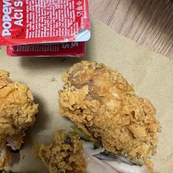 Soğuk Ve Rengi Bozuk Popeyes Siparişi İçin Ücret İadesi Talebi