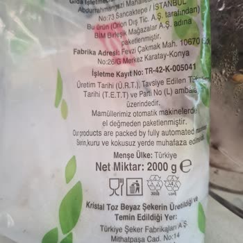 Türkiye Şeker Fabrikaları a. Ş. Şikayeti