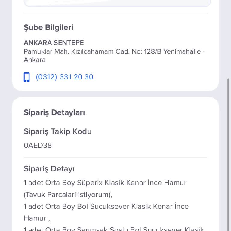 Sipariş Gecikmesi Ve İletişim Eksikliği