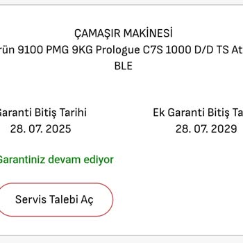 Sıkma Problemi Çözülemiyor Çamaşır Makinesi Değişimi Talep Ediyorum