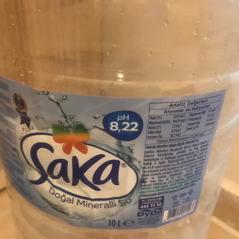 Saka 10 Litre Sularında Kötü Tat Ve Sağlık Riski