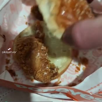 Popeyes Satın Aldığım Menünün Hali Ortada!
