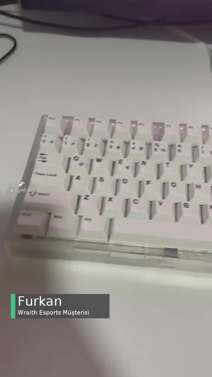 Wraith Esports 1 Aylık Wraith W75 V2 Klavye “Kullanıcı Hatası” Diyerek Geçiştirildi! videonun kapak resmi