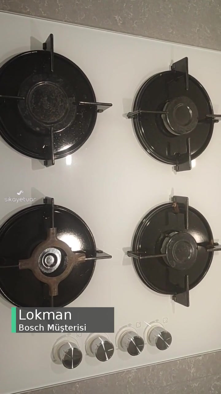 Bosch Ocak Metal Kısımları Paslandı, Garanti Kapsamında Değiştirilmedi! videonun kapak resmi