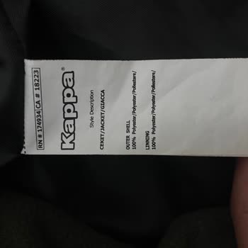 Kappa Montunda Dikiş Hatası Garanti Reddi