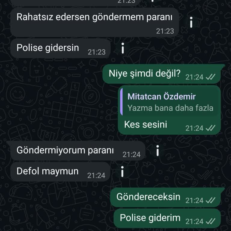 WhatsApp Üzerinden Aldatılan Kişiden İade Talebi