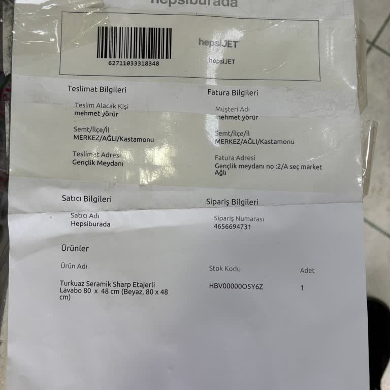 Teslimat Gecikmesi Ve İptal Edilen Siparişin Yanlış Gönderilmesi