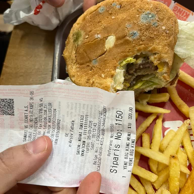 Burger King Serves Moldy Burger, Customer Raises Health Concern