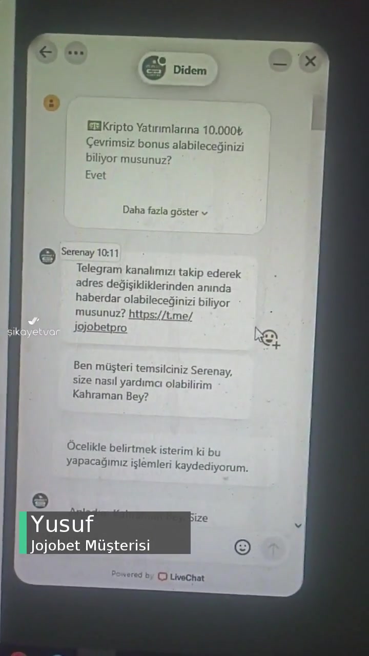 Jojobet Blokajı Kaldırmıyorlar! videonun kapak resmi
