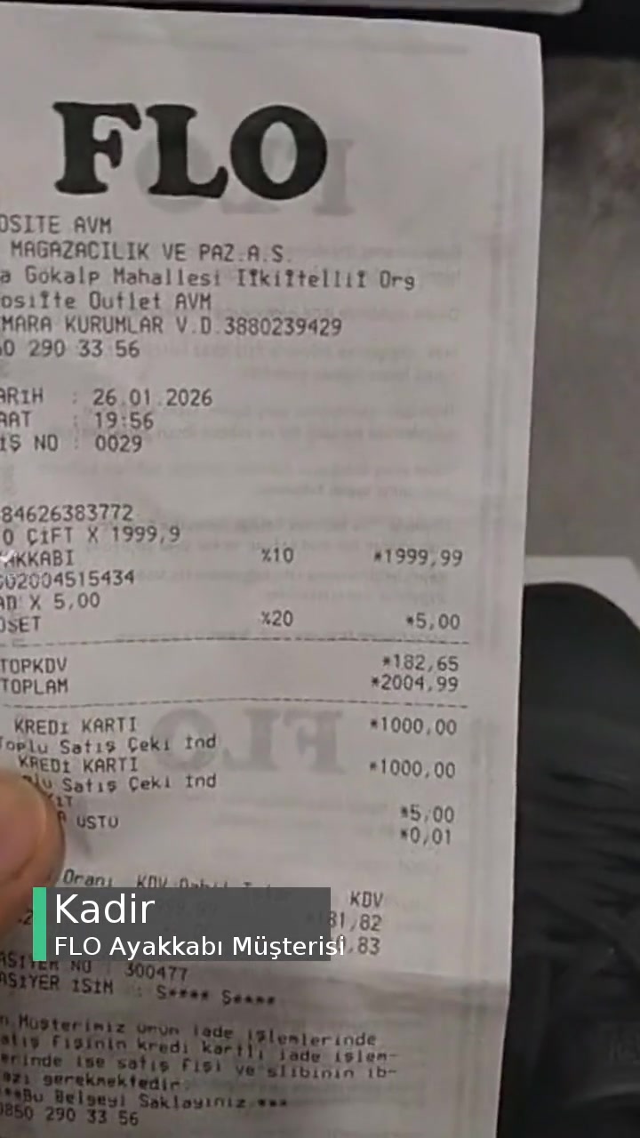 FLO Ayakkabı Müşteriyi Mağdur Ediyor! videonun kapak resmi