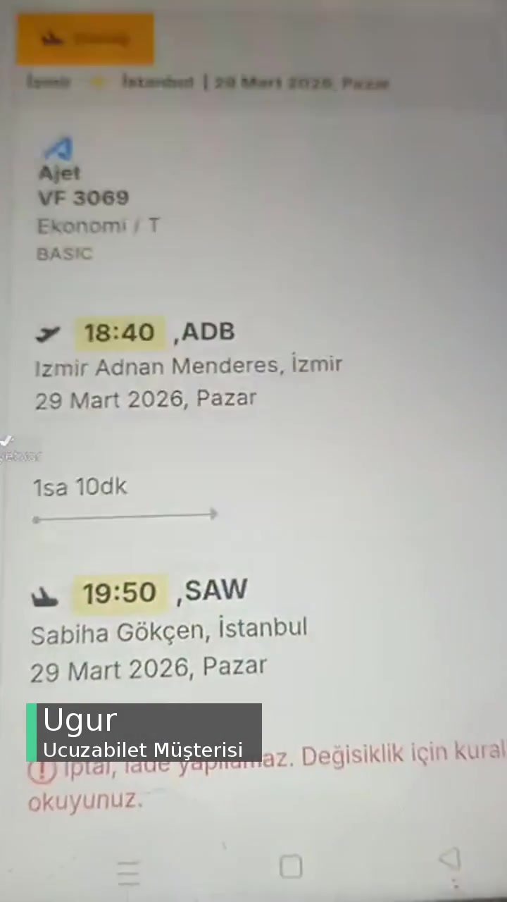 Ucuzabilet Bilet İptal İade İşlemi Ve Asla Ulaşılamayan İade Birimi videonun kapak resmi