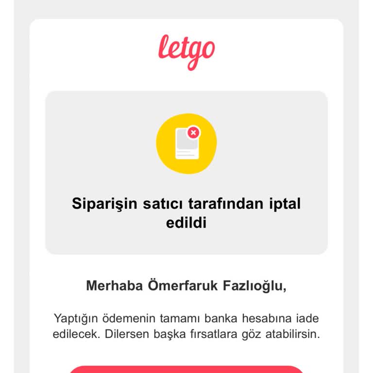 Letgo Üzerinden İptal Edilen PS5 Siparişimin İadesi Gerçekleşmedi