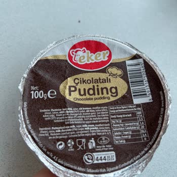Kapalı Eker Çikolatalı Puding İçinde Beyaz Kıl Bulundu