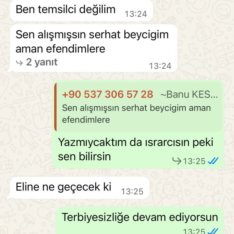 Megamı Bet Temsilcisinin Saygısız Ve Küfürlü Tutumu