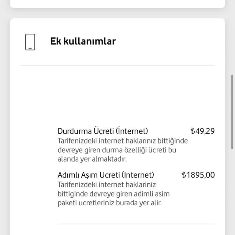 Aşım Durdurma Olmasına Rağmen Faturada Aşırı Ücret Ve İade Talebi