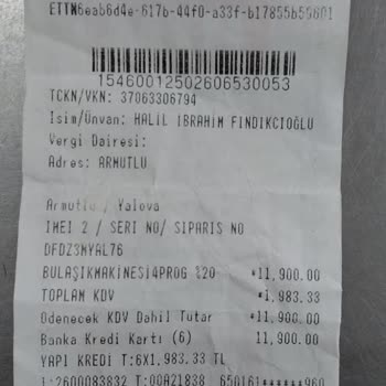 BİM'den Teslim Edilmeyen Bulaşık Makinesi Ve İade Edilmeyen 11.900 TL